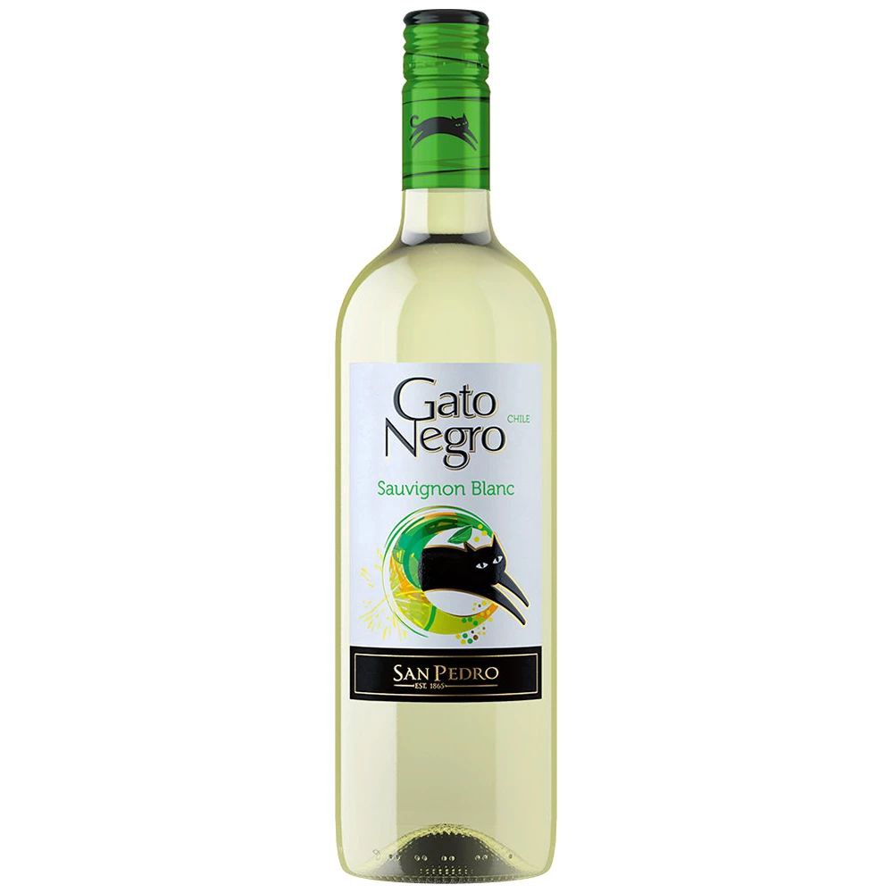 Вино Gato Negro Sauvignon Blanc сухе біле 12.5% 0.75 л